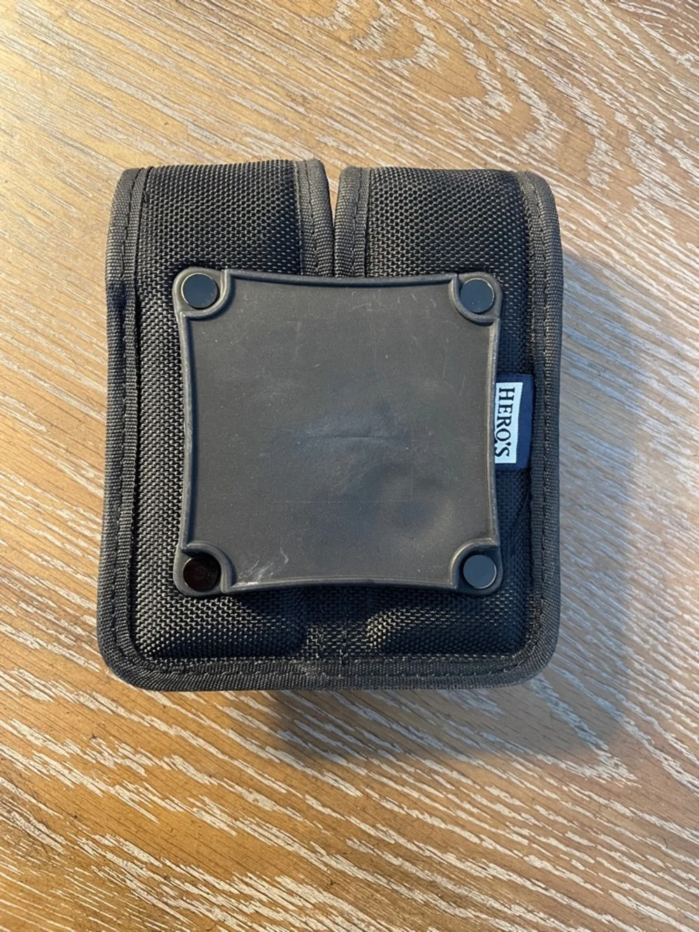 Hero's Pride Black Double Magazine Case